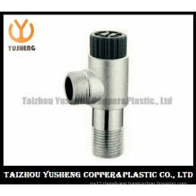 Brass Angle Valve with Filter Core and Plastic Handle (YS2027)
